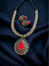 Kolhapuri Thushi Pink Pendant Neckpiece